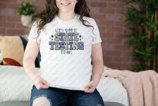 63-34 Lee_s Summit Titans - State Testing tee