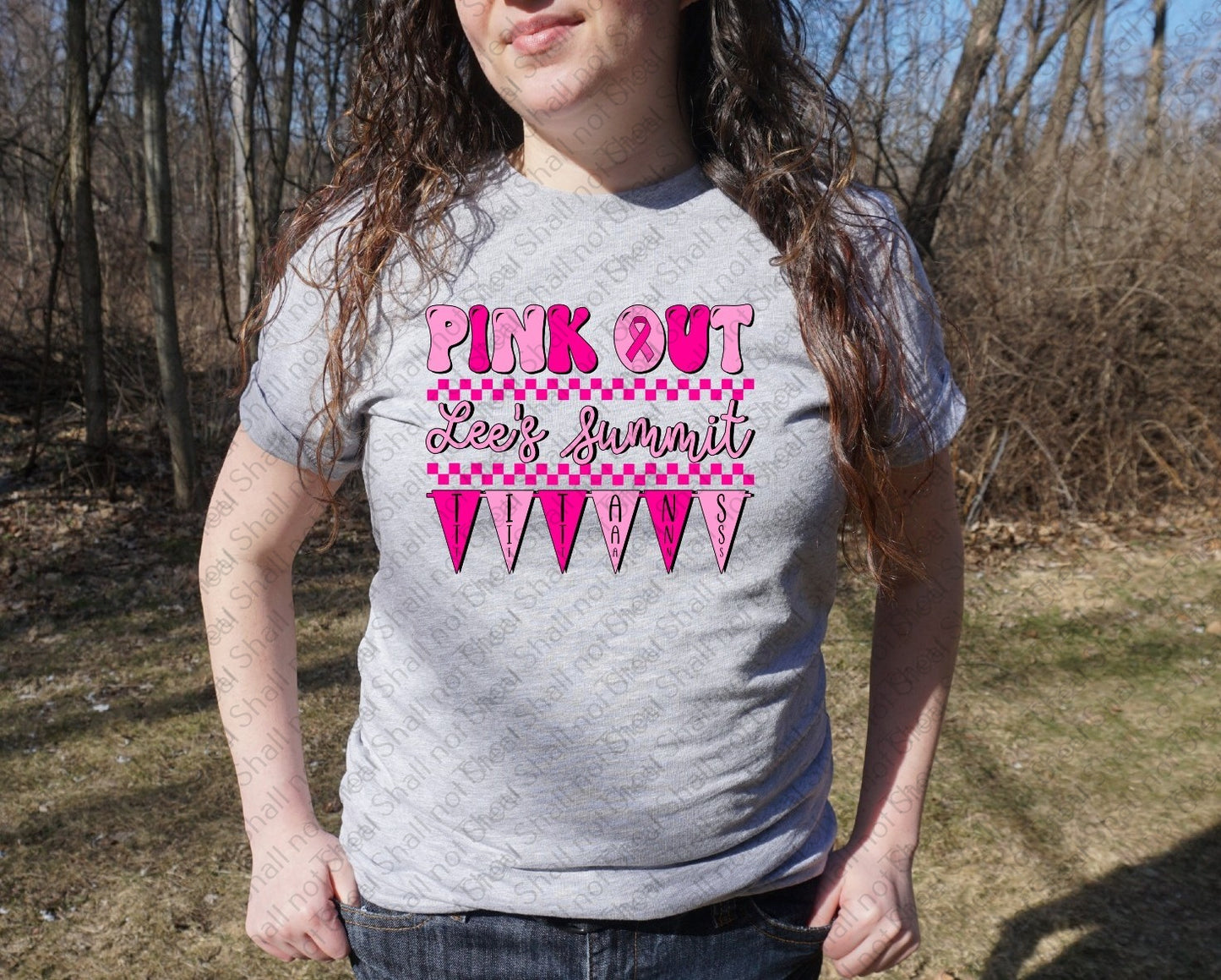63-41 Lee_s Summit Titans - Pink Out Schools tee