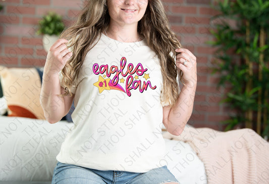 64-04 Grain Valley Eagles Fan tee