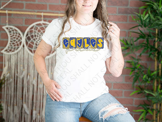 64-07 Eagles pride tee