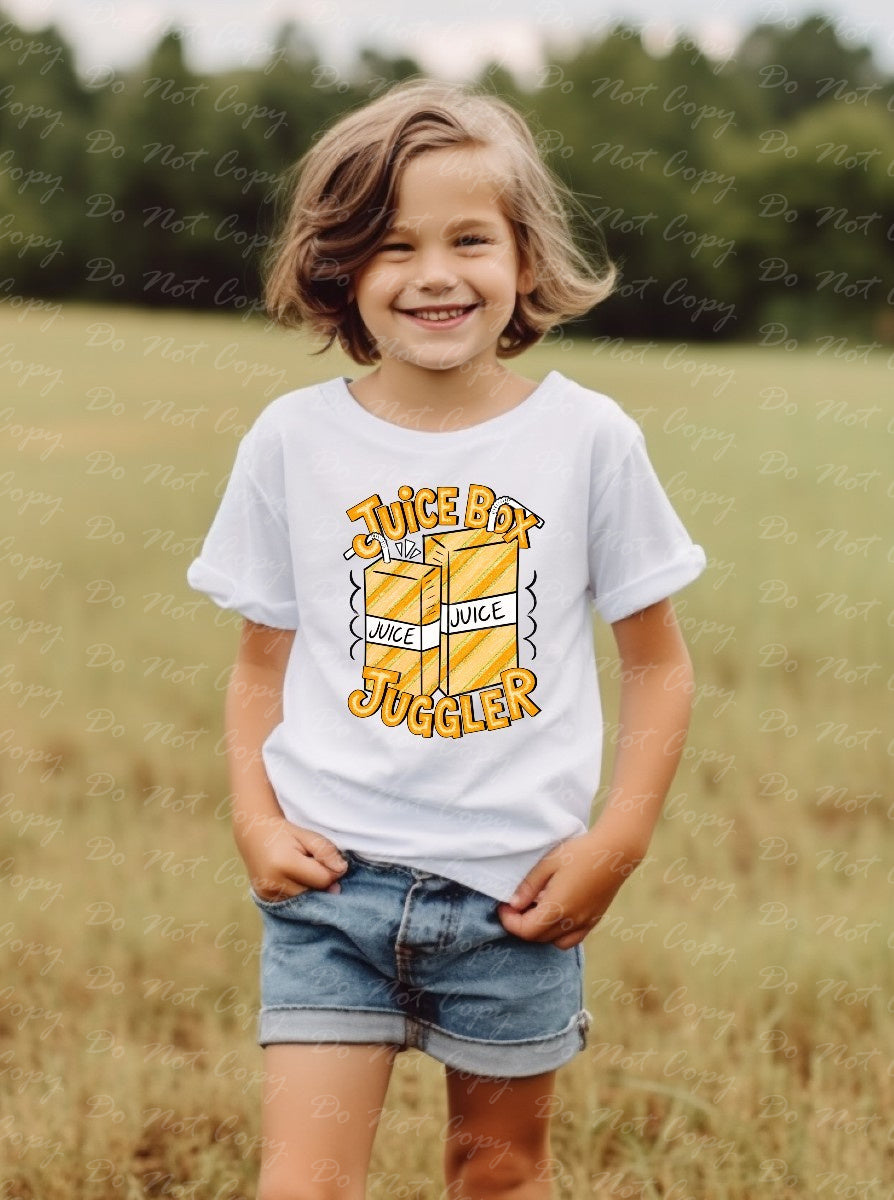 C-33 A Boy - Juice Box Juggler tee