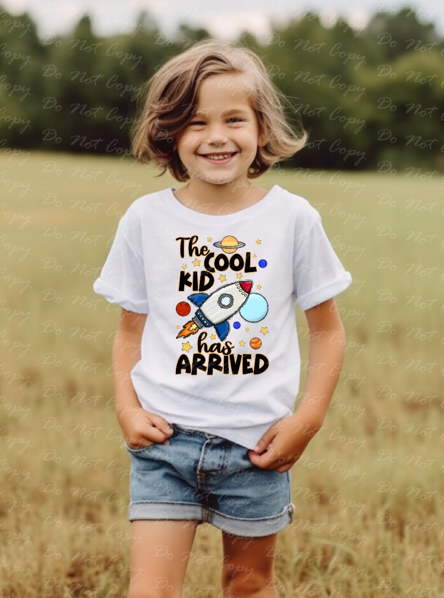 C-34 A Boy - The Cool Kid has Arrived tee