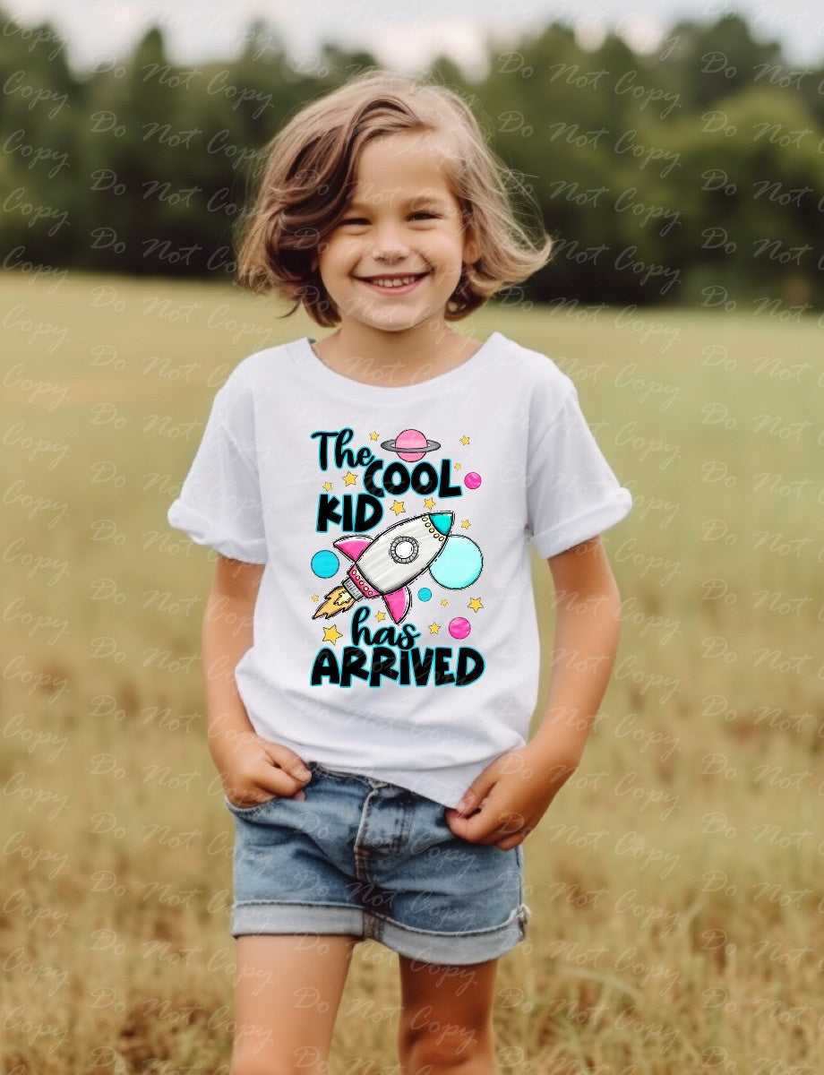 C-34 B Girl - The Cool Kid has Arrived tee