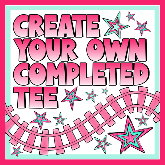 Create your own Completed Tee
