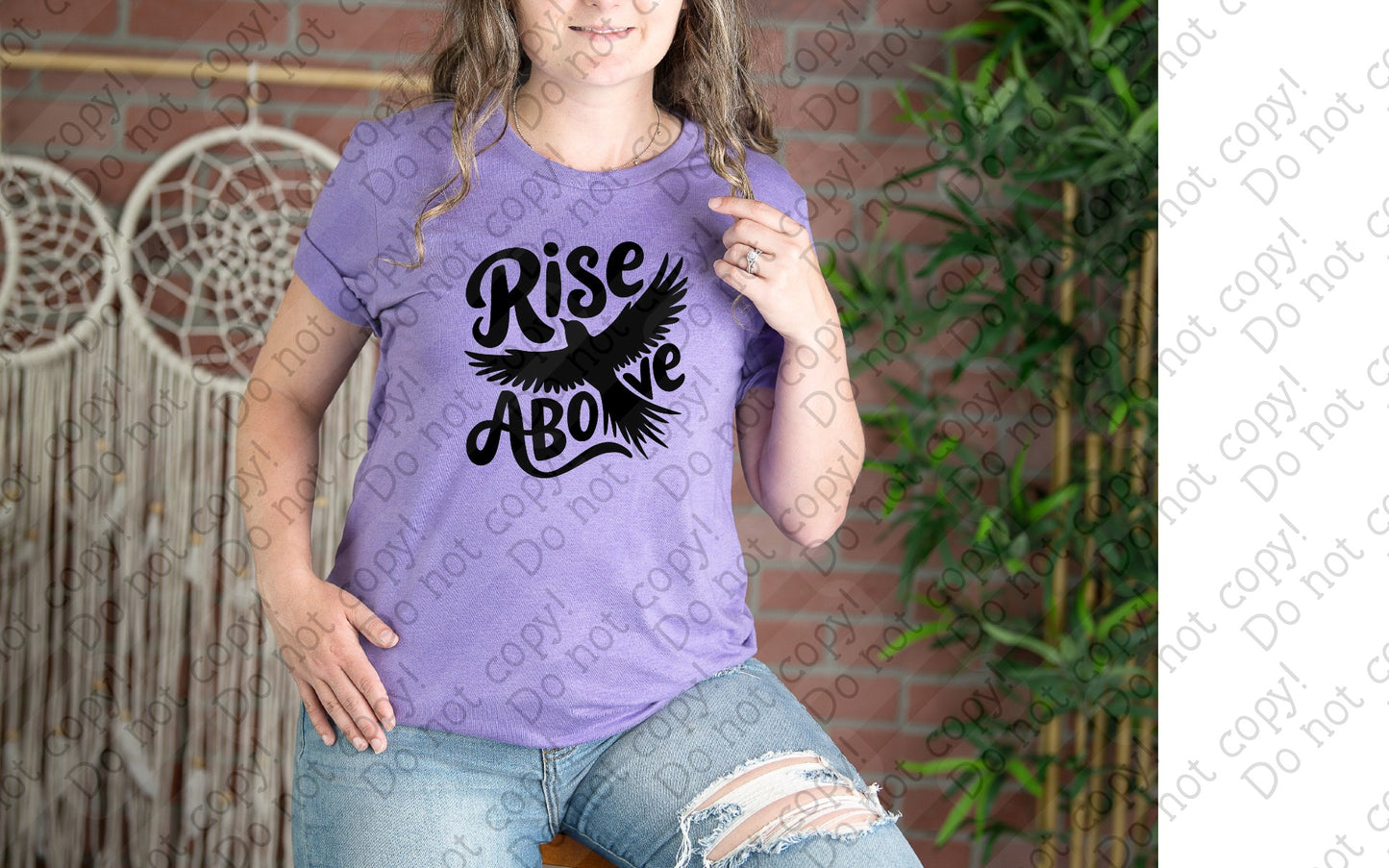 D-100 Rise Above tee