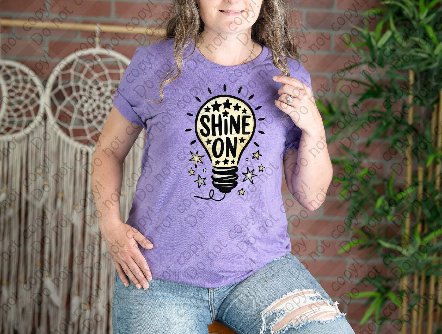 D-101 Shine On tee