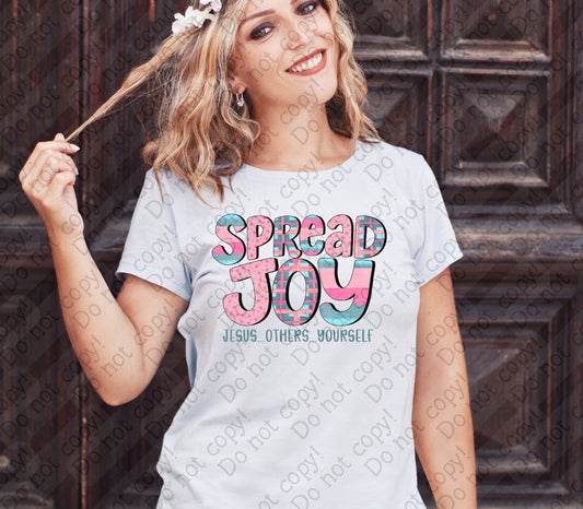 D-117 Spread Joy PRC tee