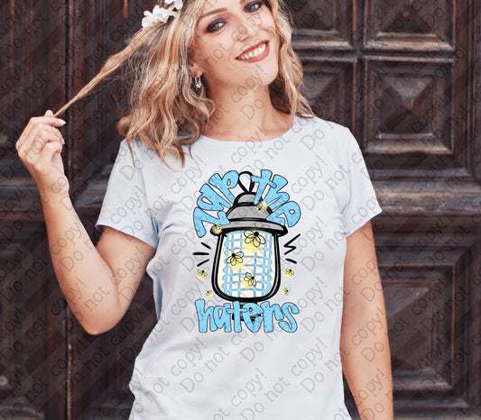 D-118 Zap the Haters tee