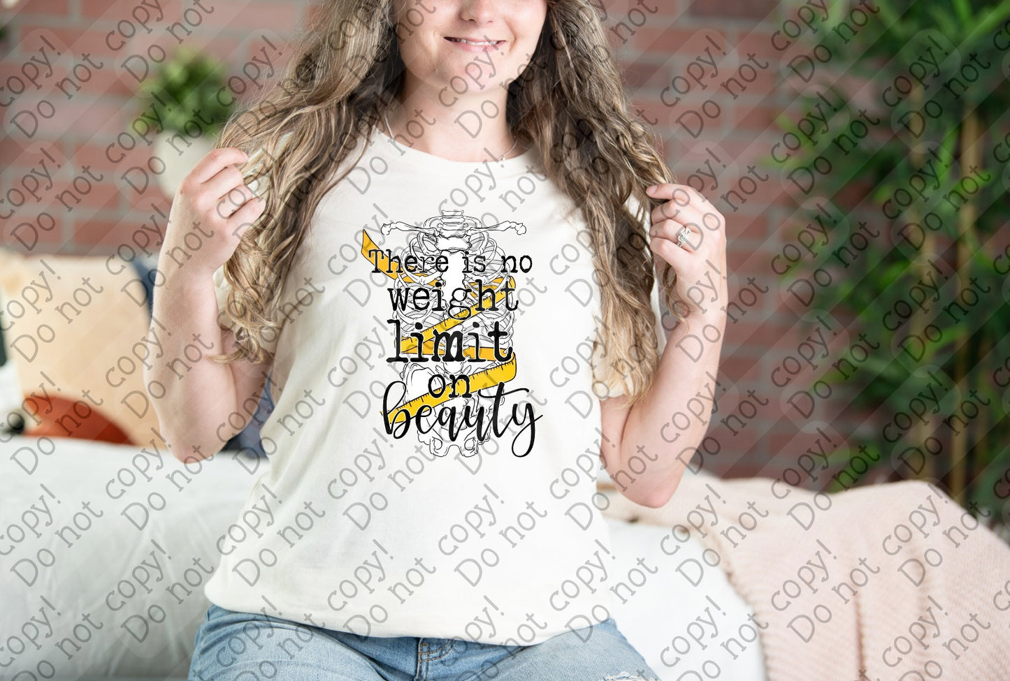 D-144 There is No Weight Limit on Beauty tee