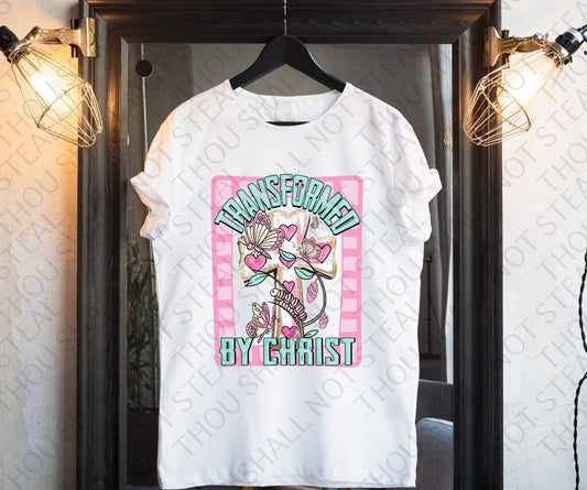D-171 Transformed by Christ tee