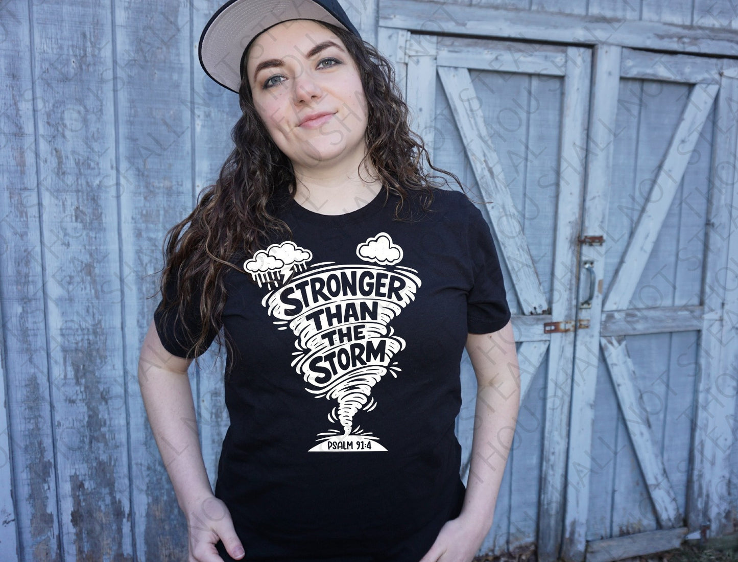 D-177 Stronger than the Storm tee