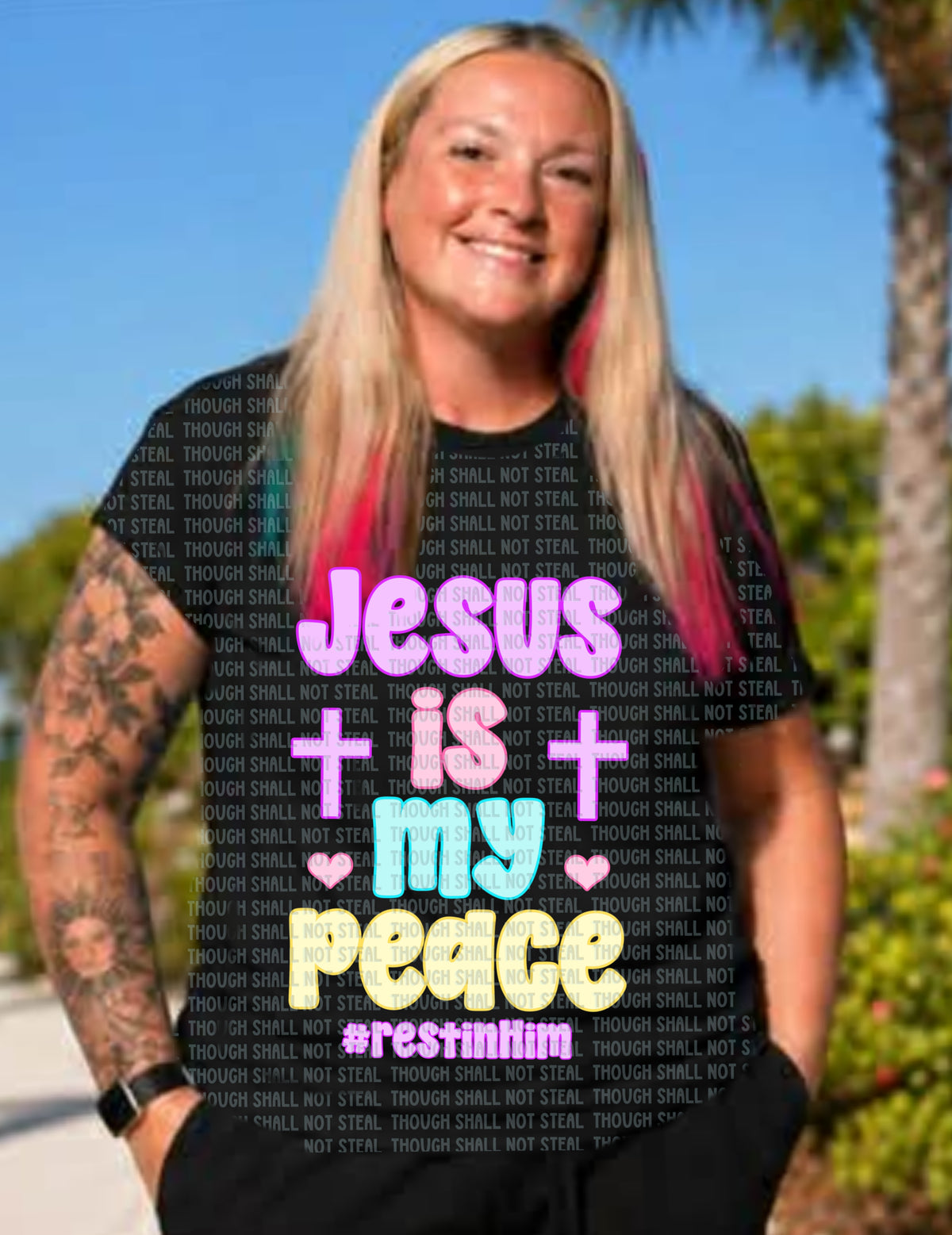 D-197 Jesus Is My Peace Tee
