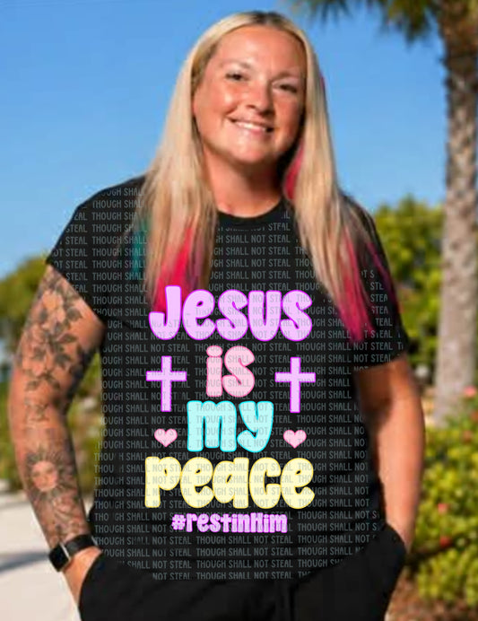 D-197 Jesus Is My Peace Tee