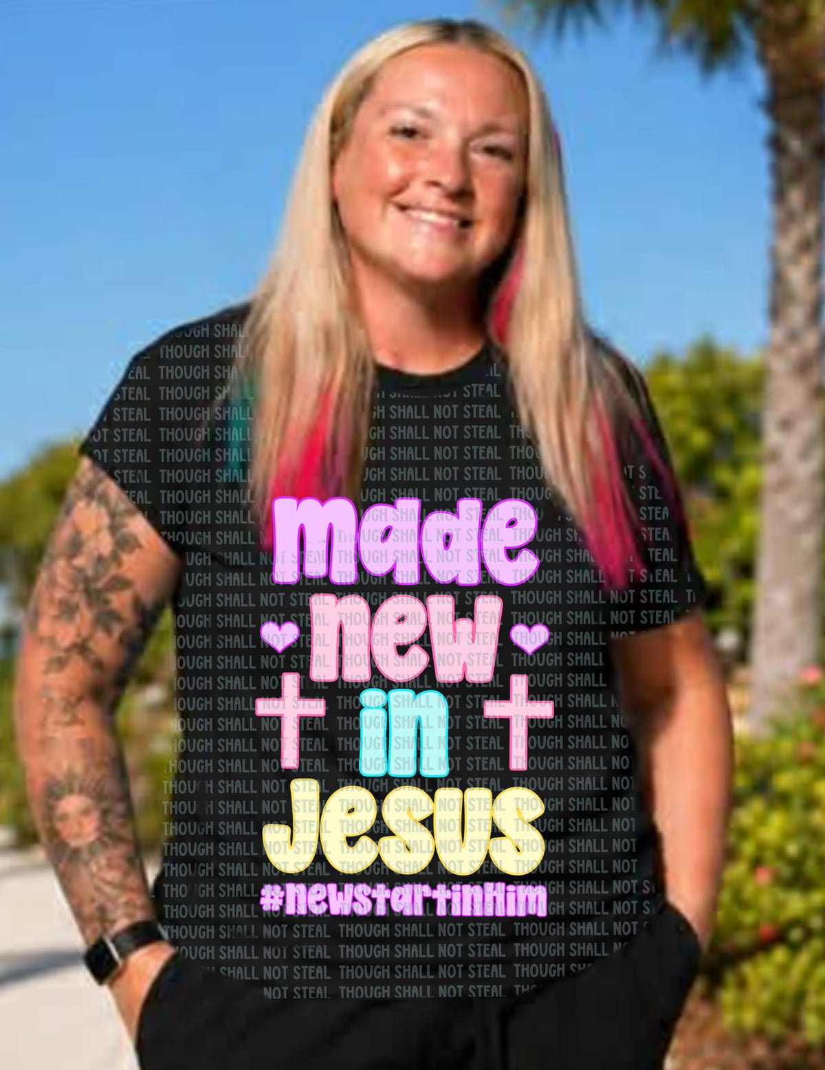 D-200 Made New in Jesus Tee