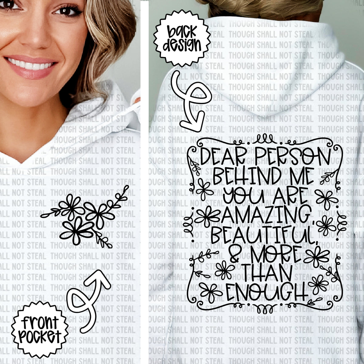 D-203 Dear person behind me Tee