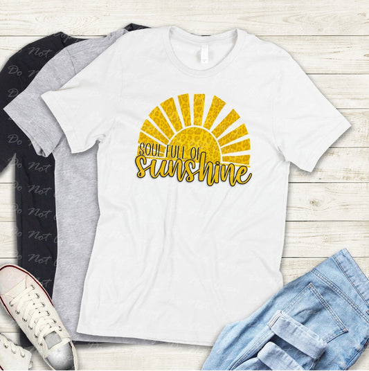 D-20 Soul Full Of Sunshine Tee