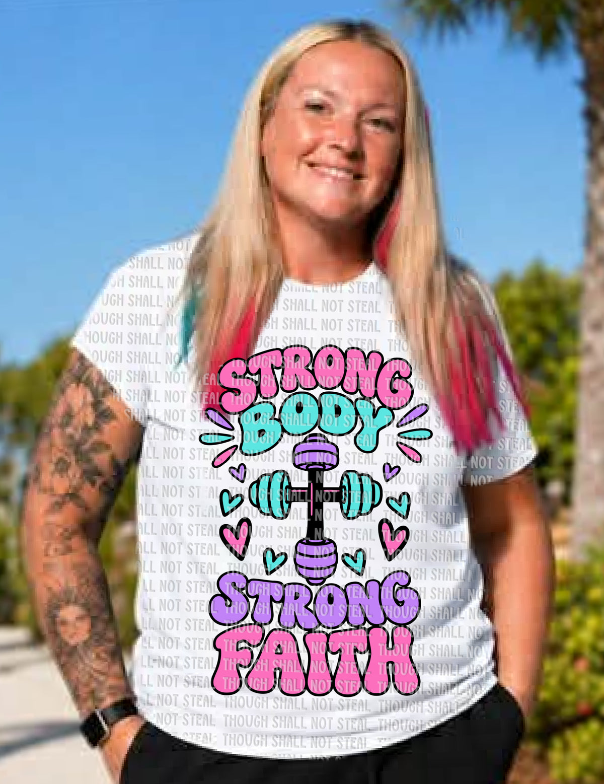 D-218 Strong Body tee
