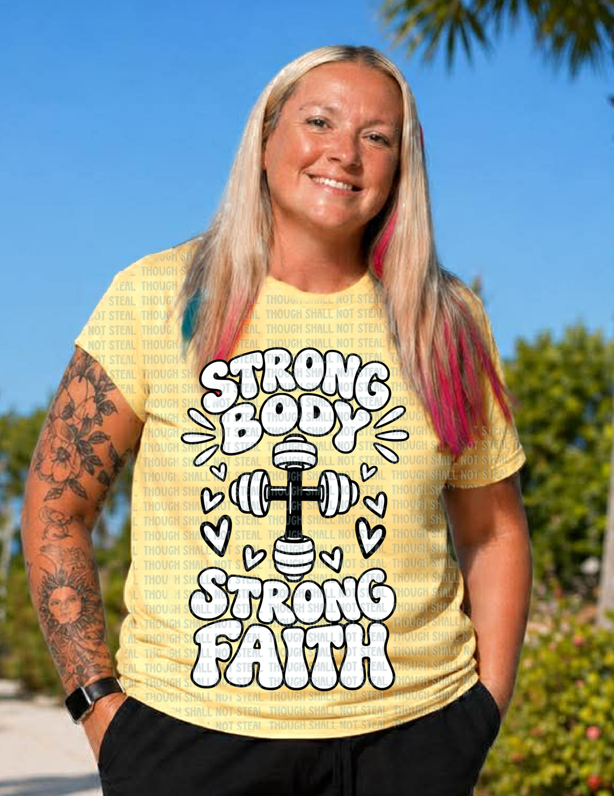 D-218 Strong Body tee