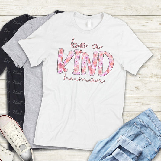D-23 Be A Kind Human Tee