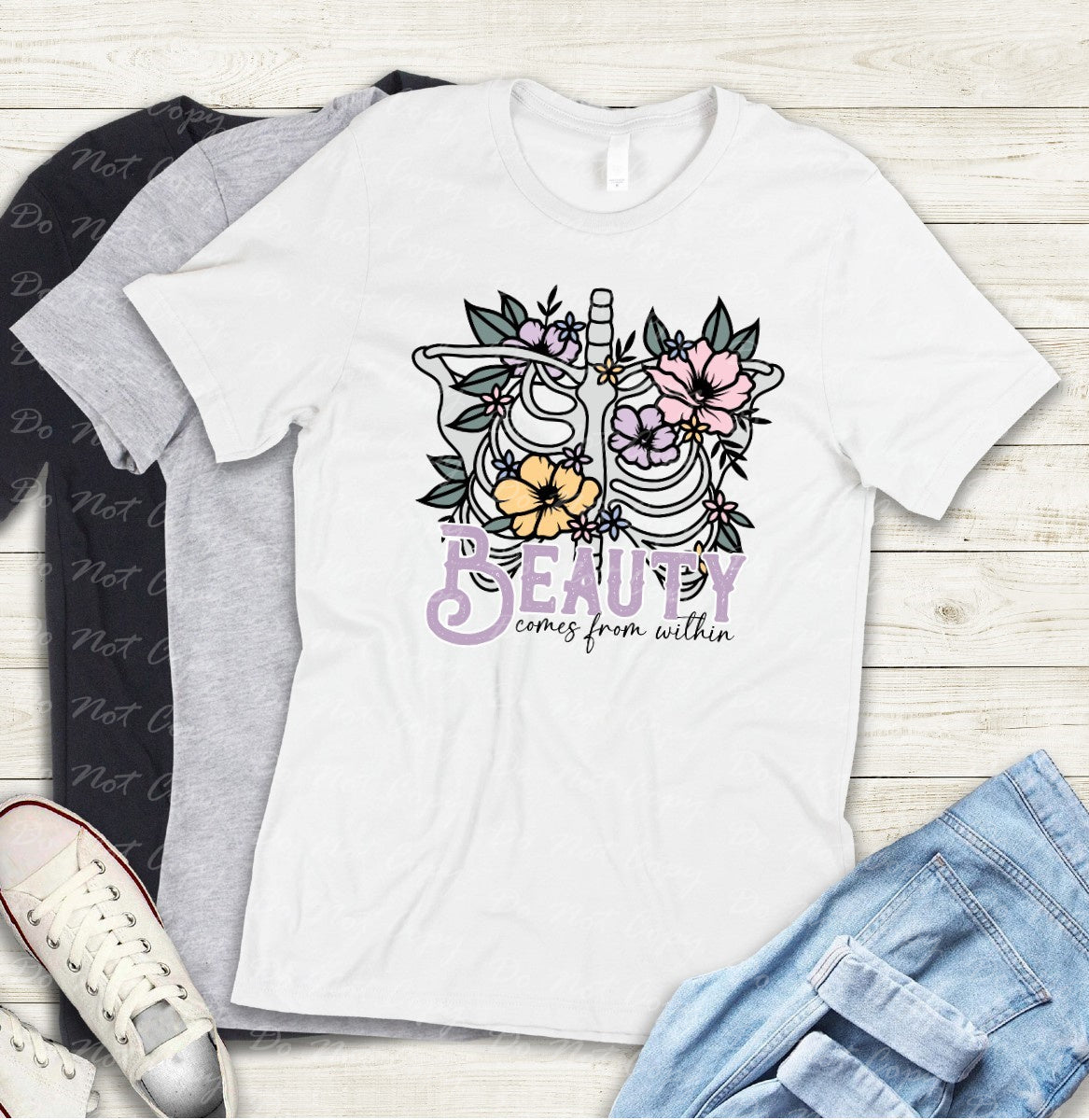 D-35 Beauty Comes From Within Tee