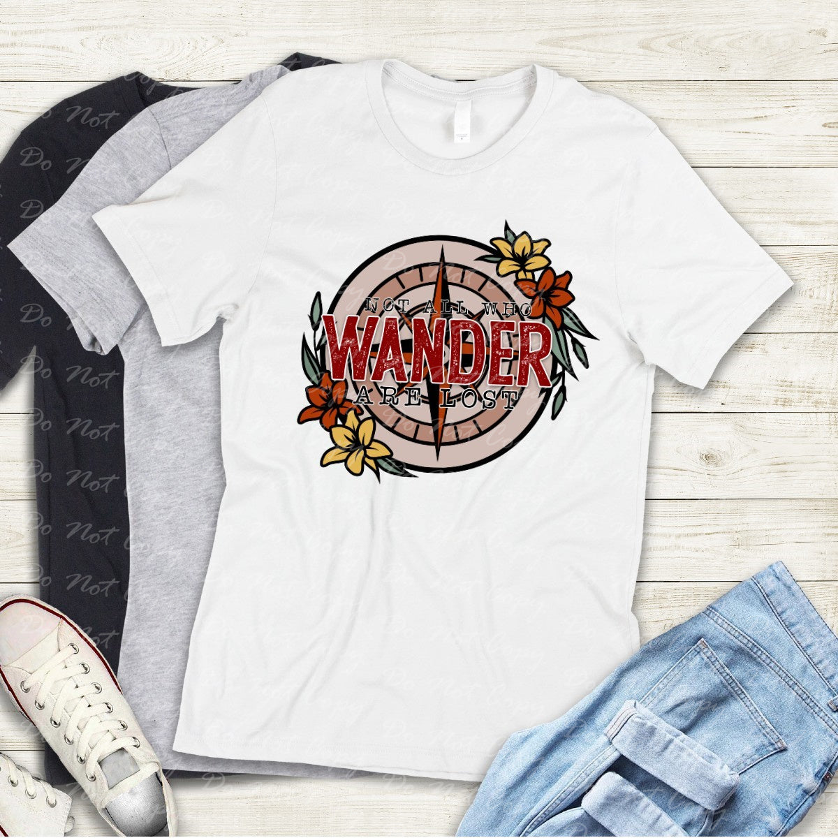 D-36 Not All Who Wander Are Lost Tee
