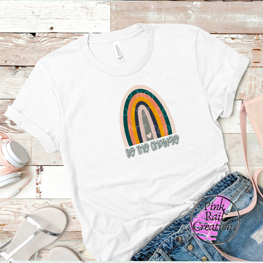 D-44 Be The Change Rainbow Completed Tee