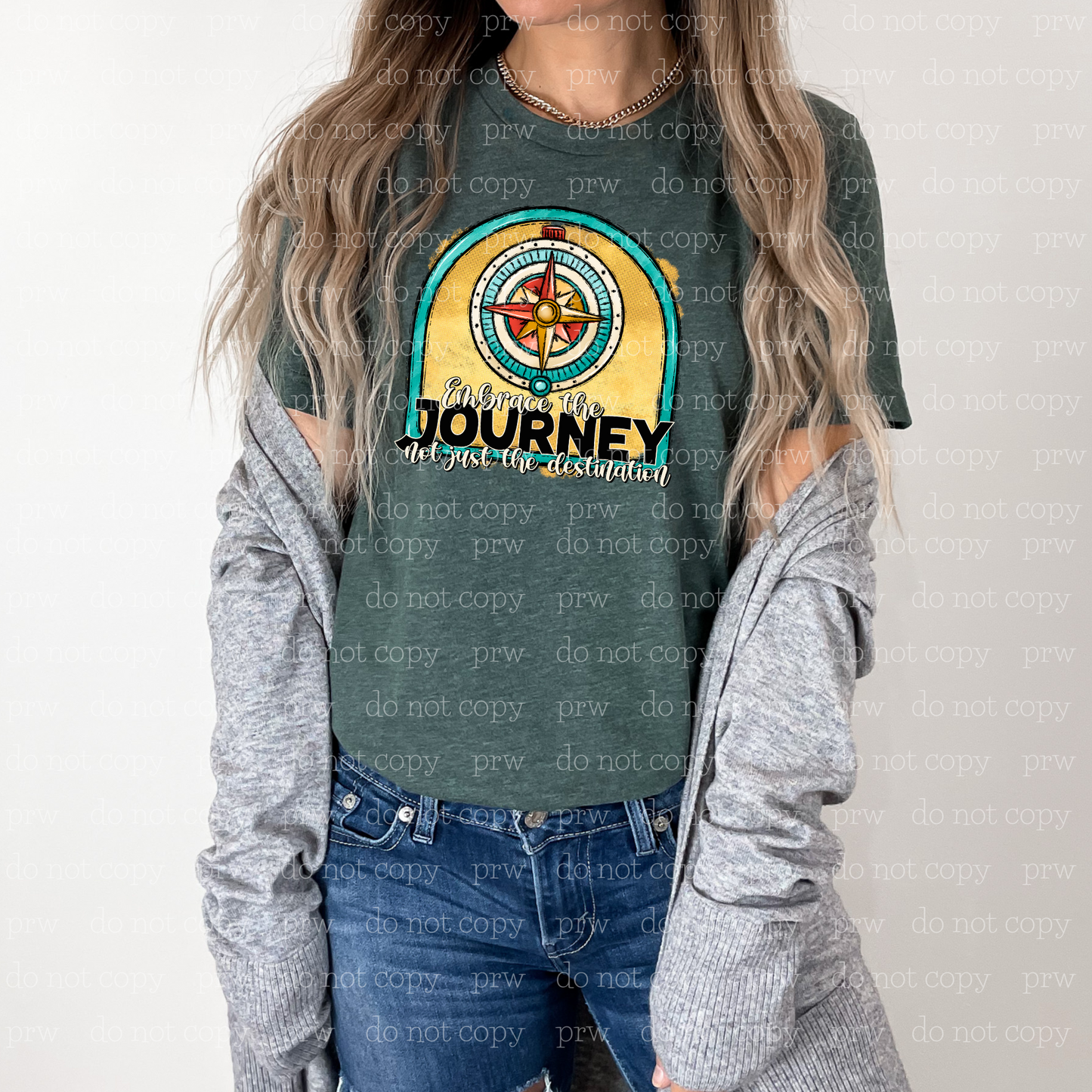 D-47 Embrace The Journey Not Just The Destination Completed Tee