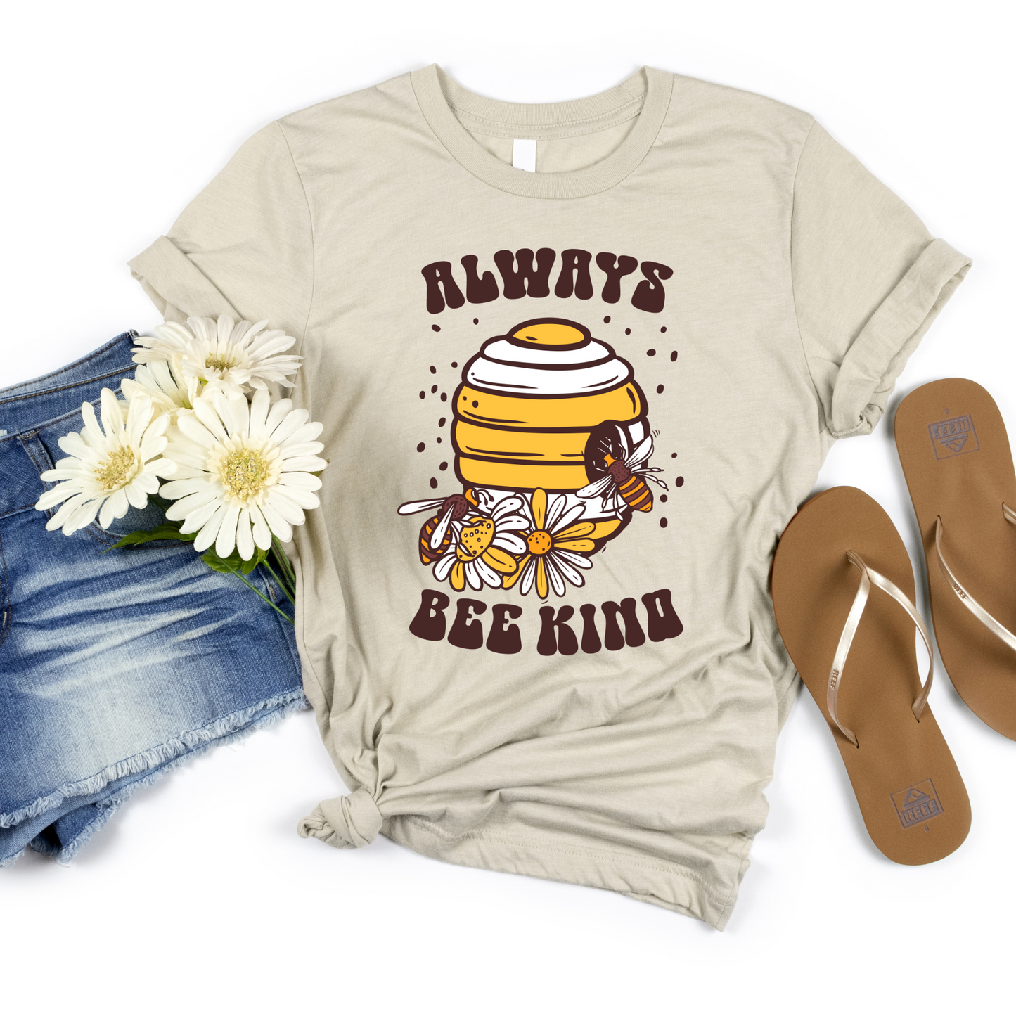 D-56 Always Bee Kind Completed Tee