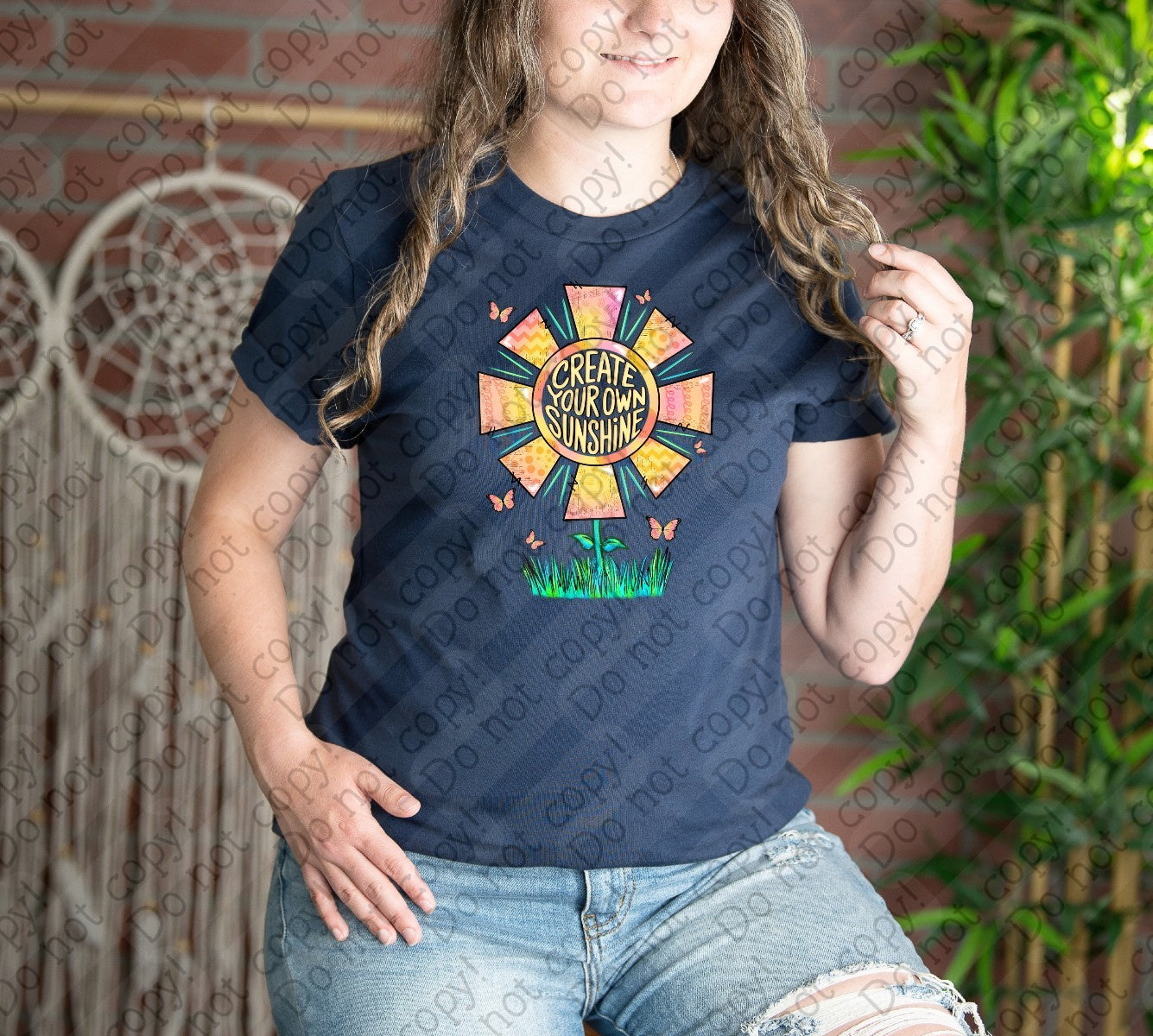 D-94 Create Your Own Sunshine tee