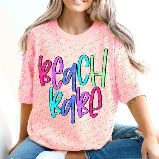 H-112 Beach Babe Completed Tee