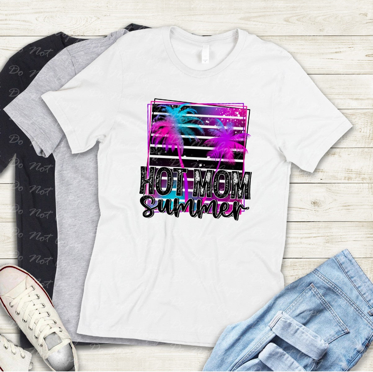 H-11 Hot Mom Summer Tee
