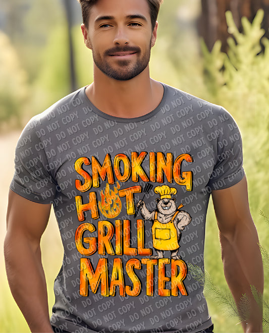 H-140 Smoking Hot Grill Master Tee