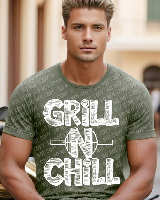 H-142 Grill N Chill Tee