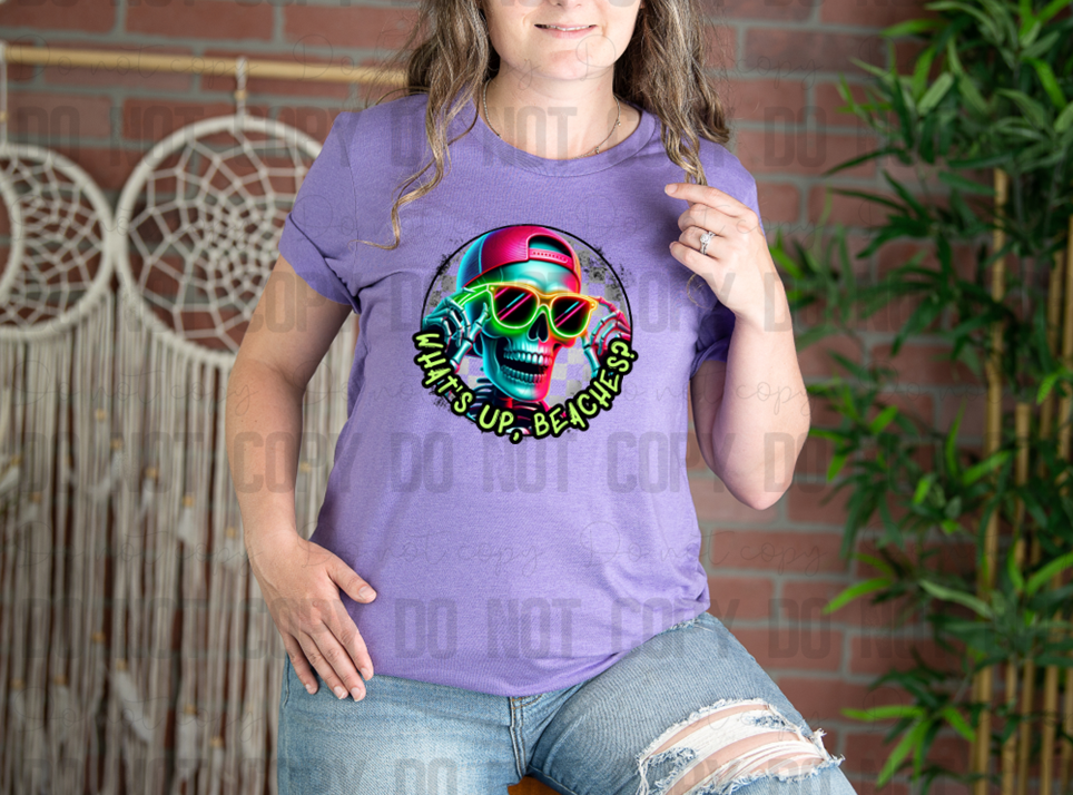H-157 What's Up, Beaches Found Tee