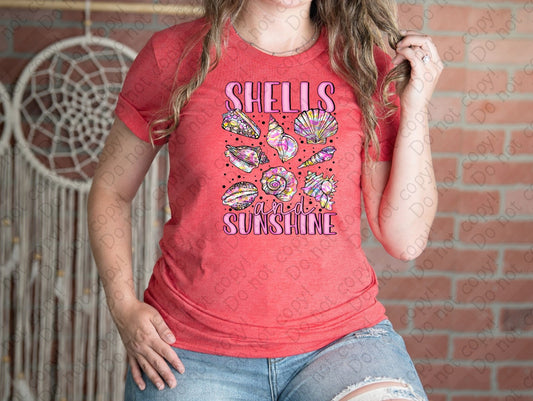 H-177 Shells and Sunshine Tee