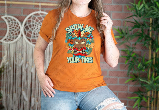 H-181 Show Me Your Tikis Tee