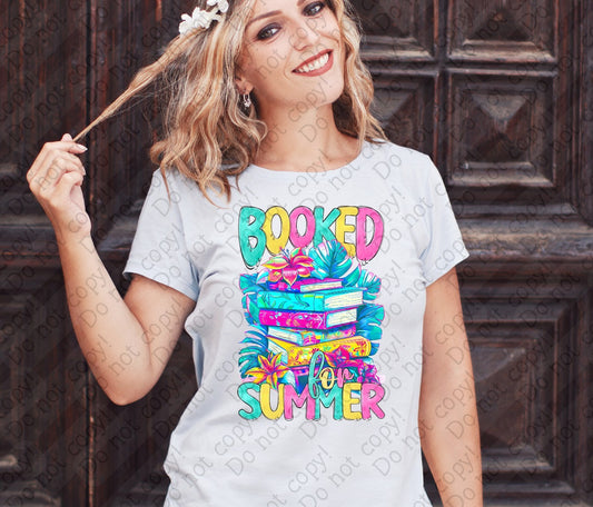H-193 Booked for Summer Tee