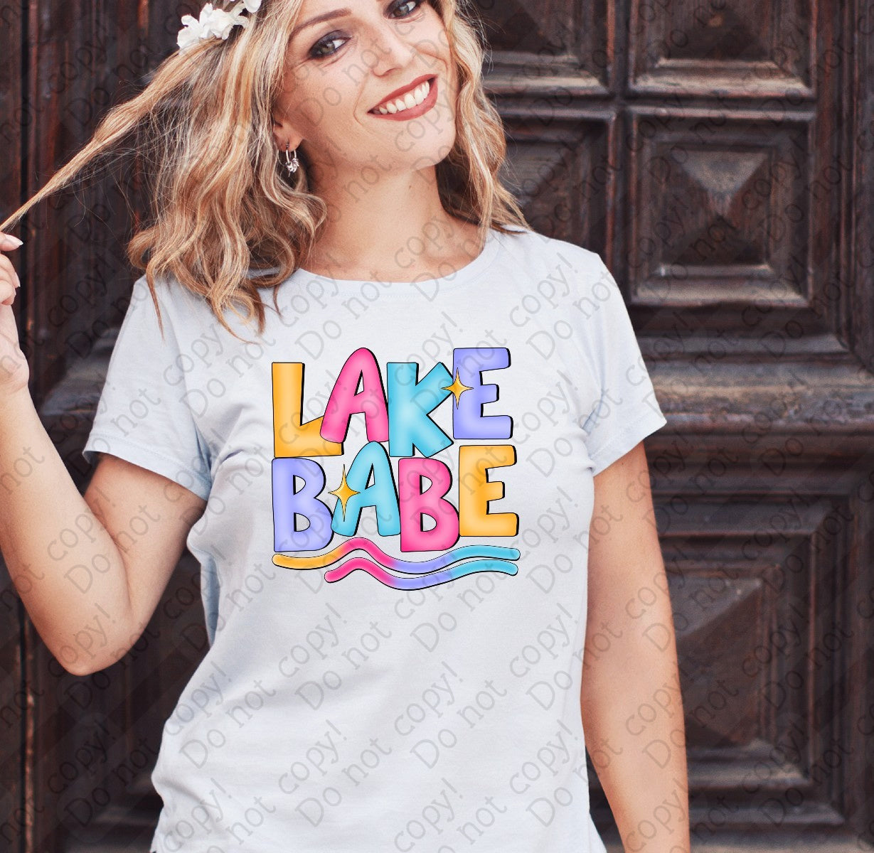 H-204 River or Lake Babe Tee