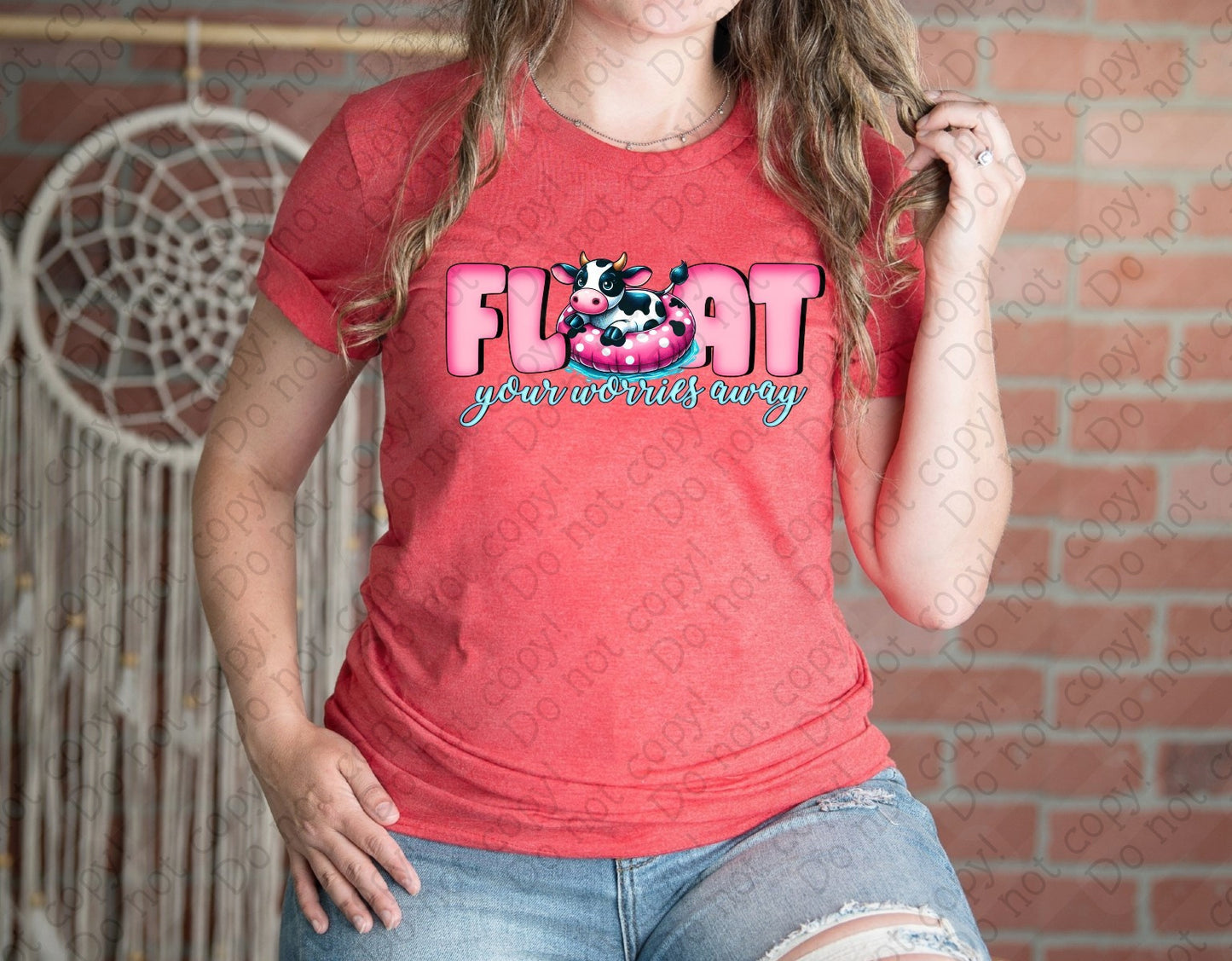 H-205 Float your worries away Tee
