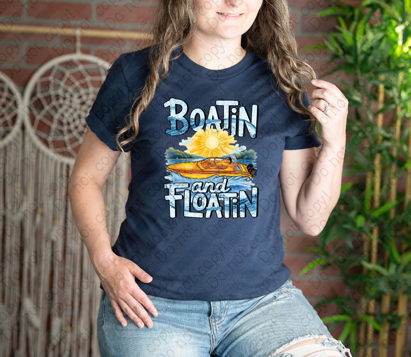 H-209 Boatin and Floatin Tee