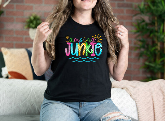 H-215 Camping Junkie tee