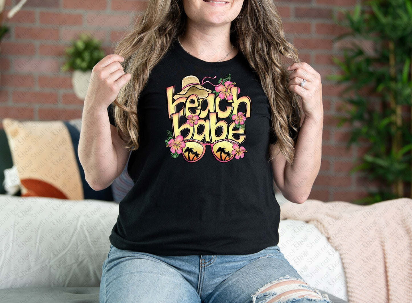 H-219 Beach Babe tee