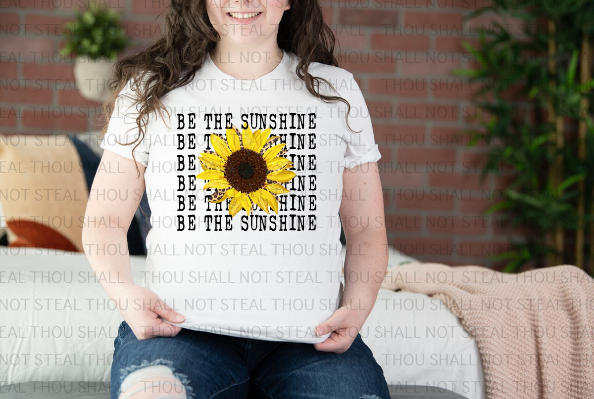 H-226 Be the Sunshine Sunflower tee