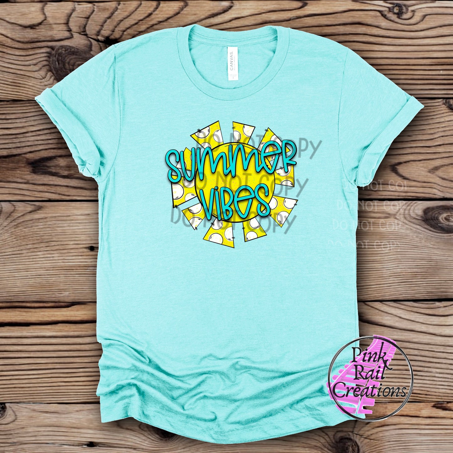 H-29 Summer Vibes Sunshine Completed Tee