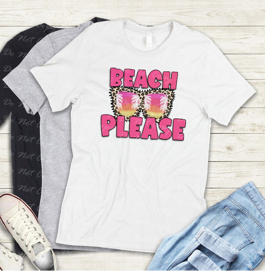 H-30 Beach Please Tee