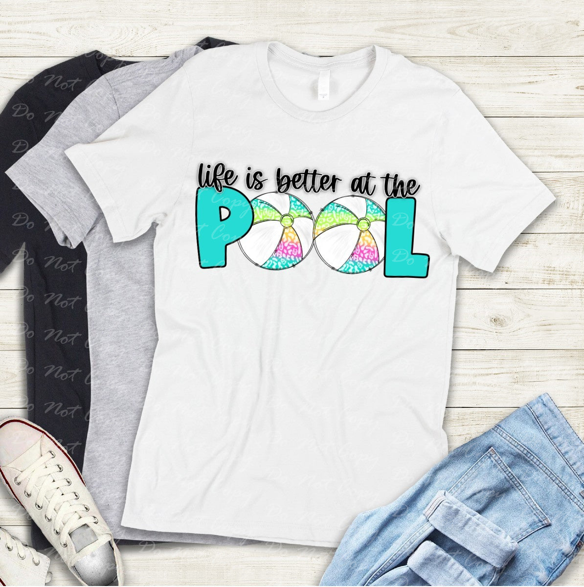 H-31 Life Is Better At The Pool Tee