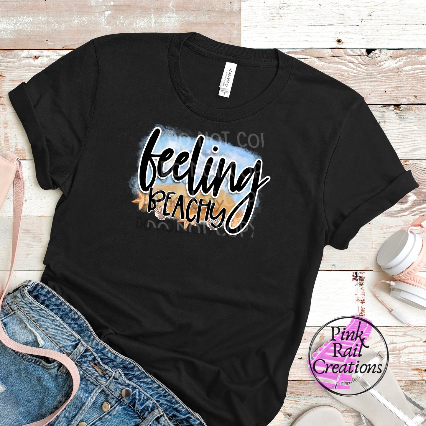 H-36 Feeling Beachy Completed Tee