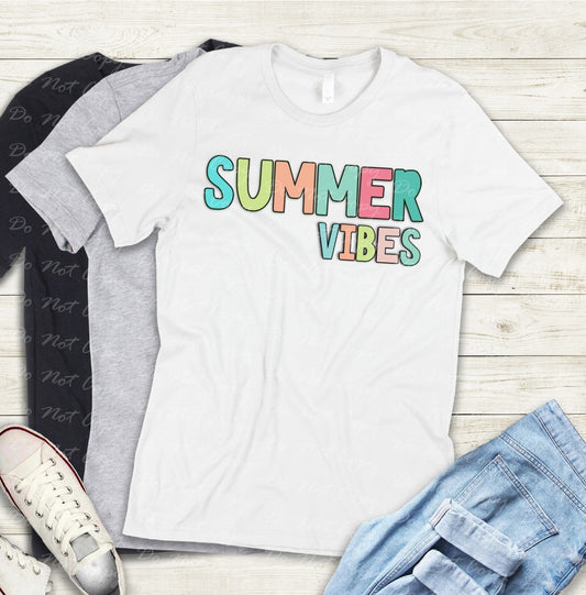 H-42 Pastel Summer Vibes Tee
