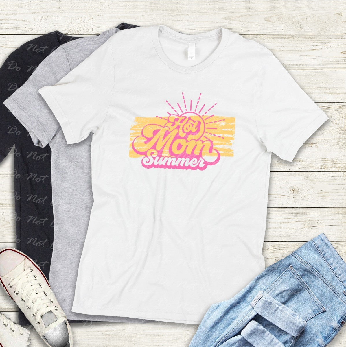 H-47 Hot Mom Summer Tee