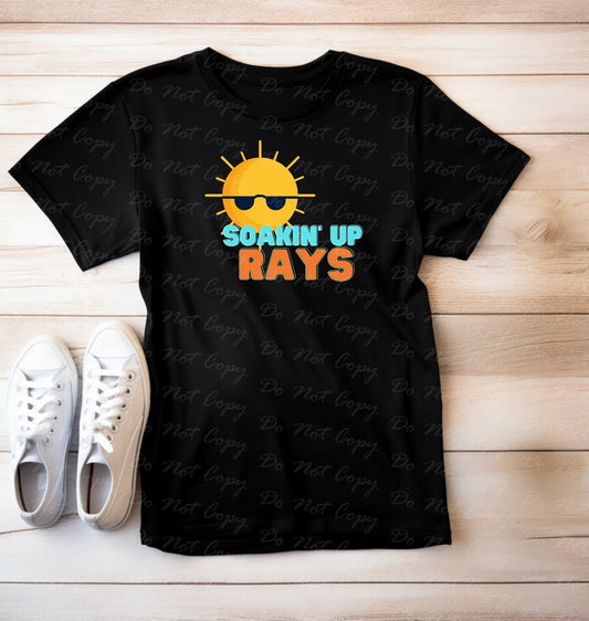 H-54 Soakin Up Rays Orange Tee